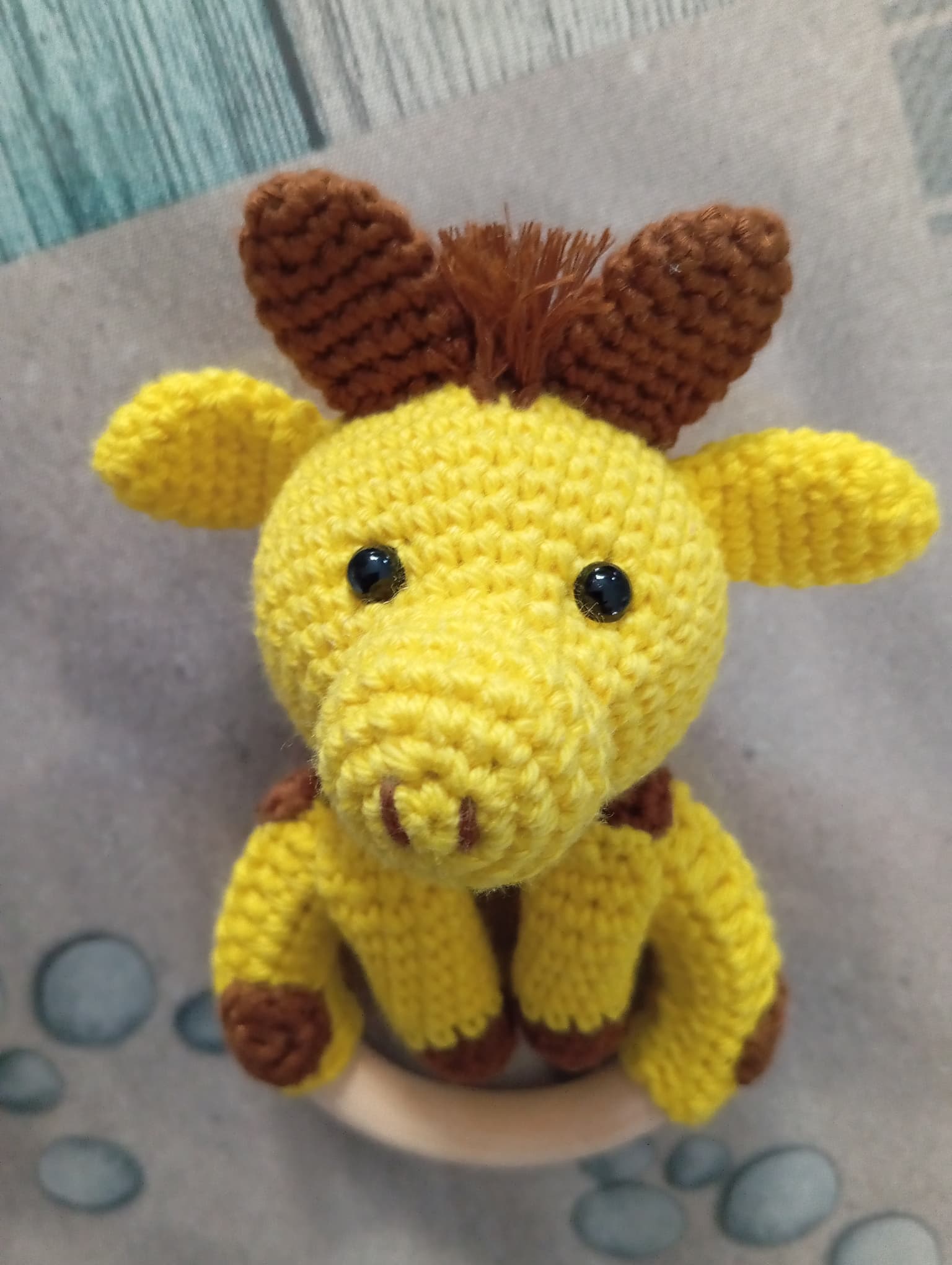 Hochet Girafe jaune
