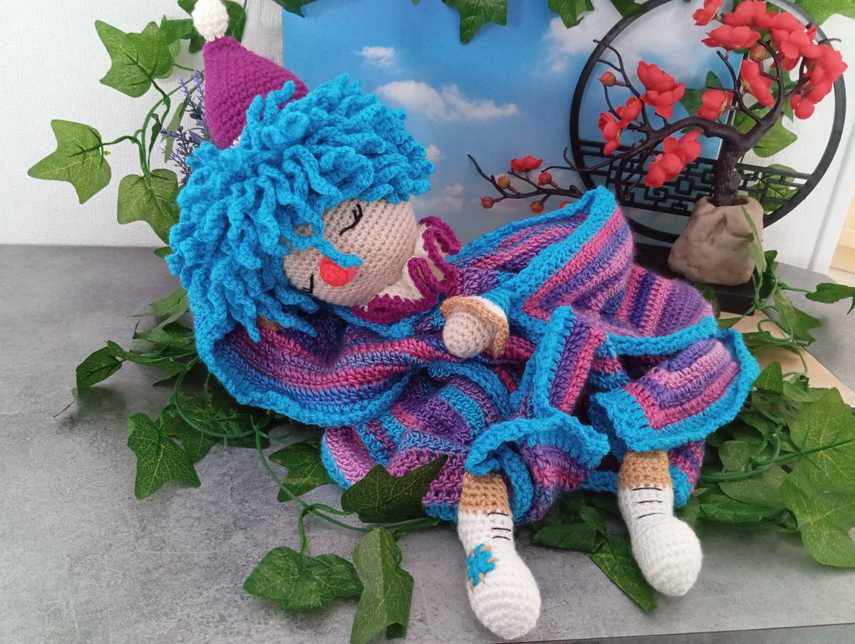 Doudou Clown P’tite couverture