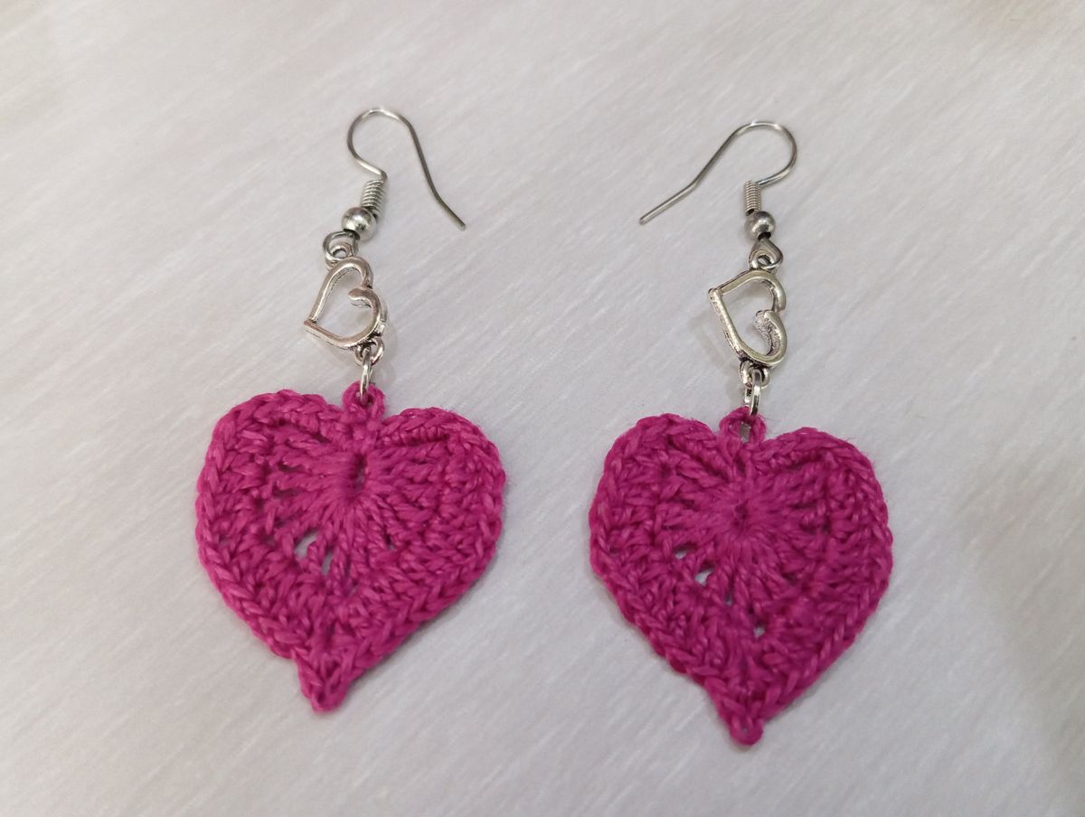 Boucle d'Oreille Grenat