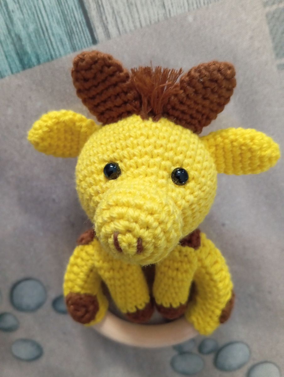 Hochet Girafe jaune