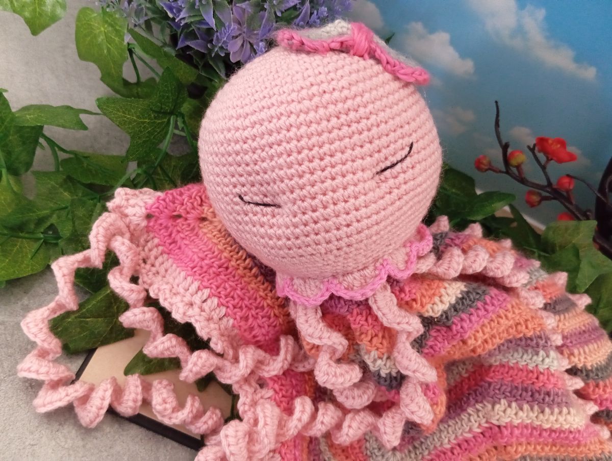 Doudou endormi Méduse