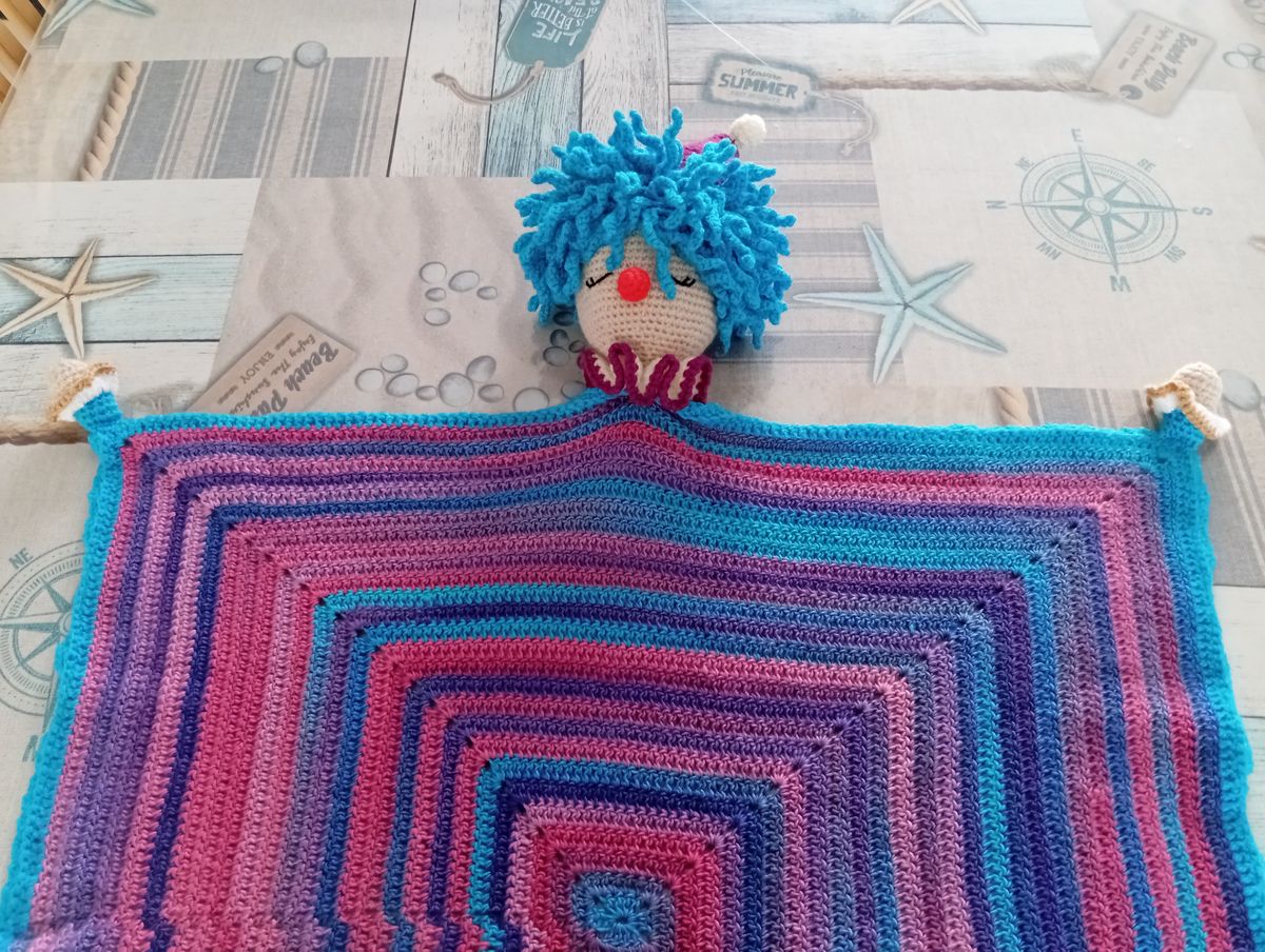 Doudou Clown P’tite couverture