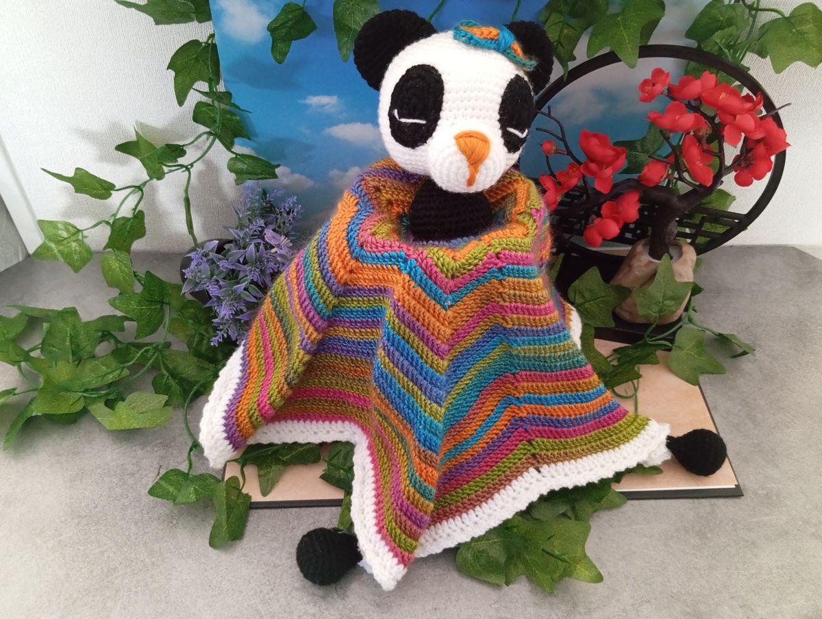 Doudou endormi Panda