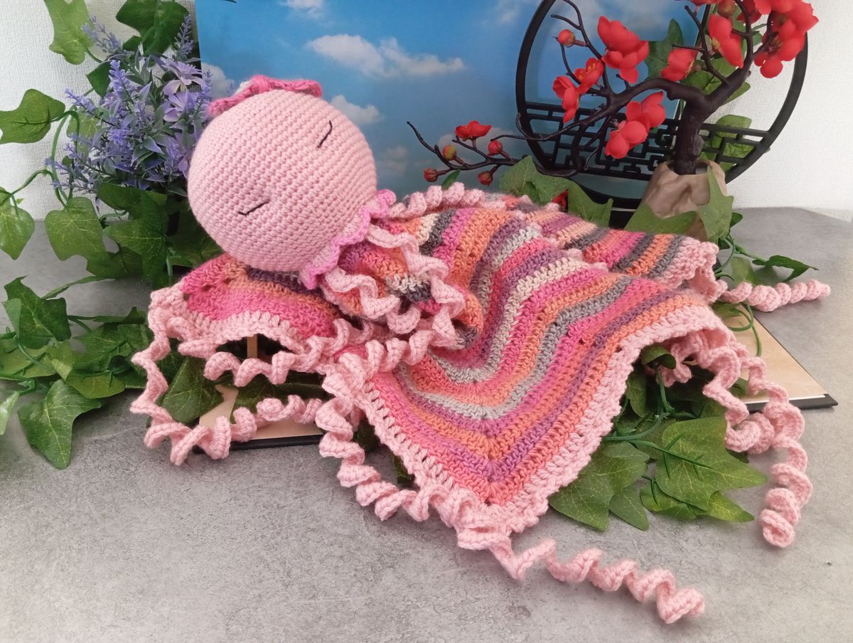 Doudou endormi Méduse
