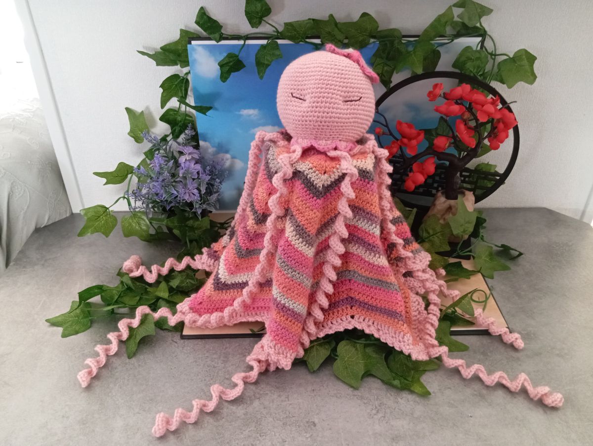 Doudou endormi Méduse