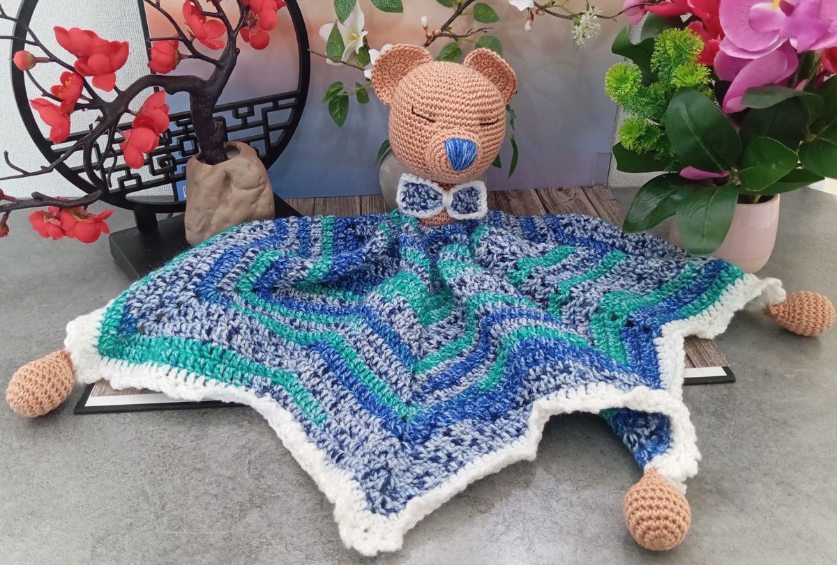 Doudou endormi Ours