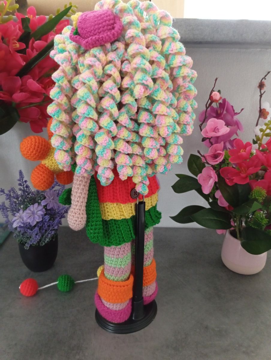Poupée Amigurumi Clown