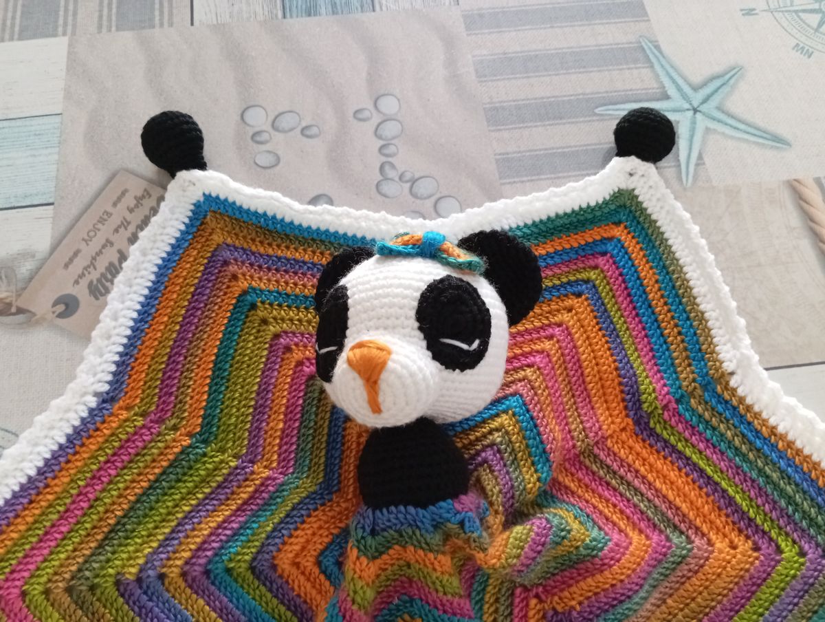 Doudou endormi Panda