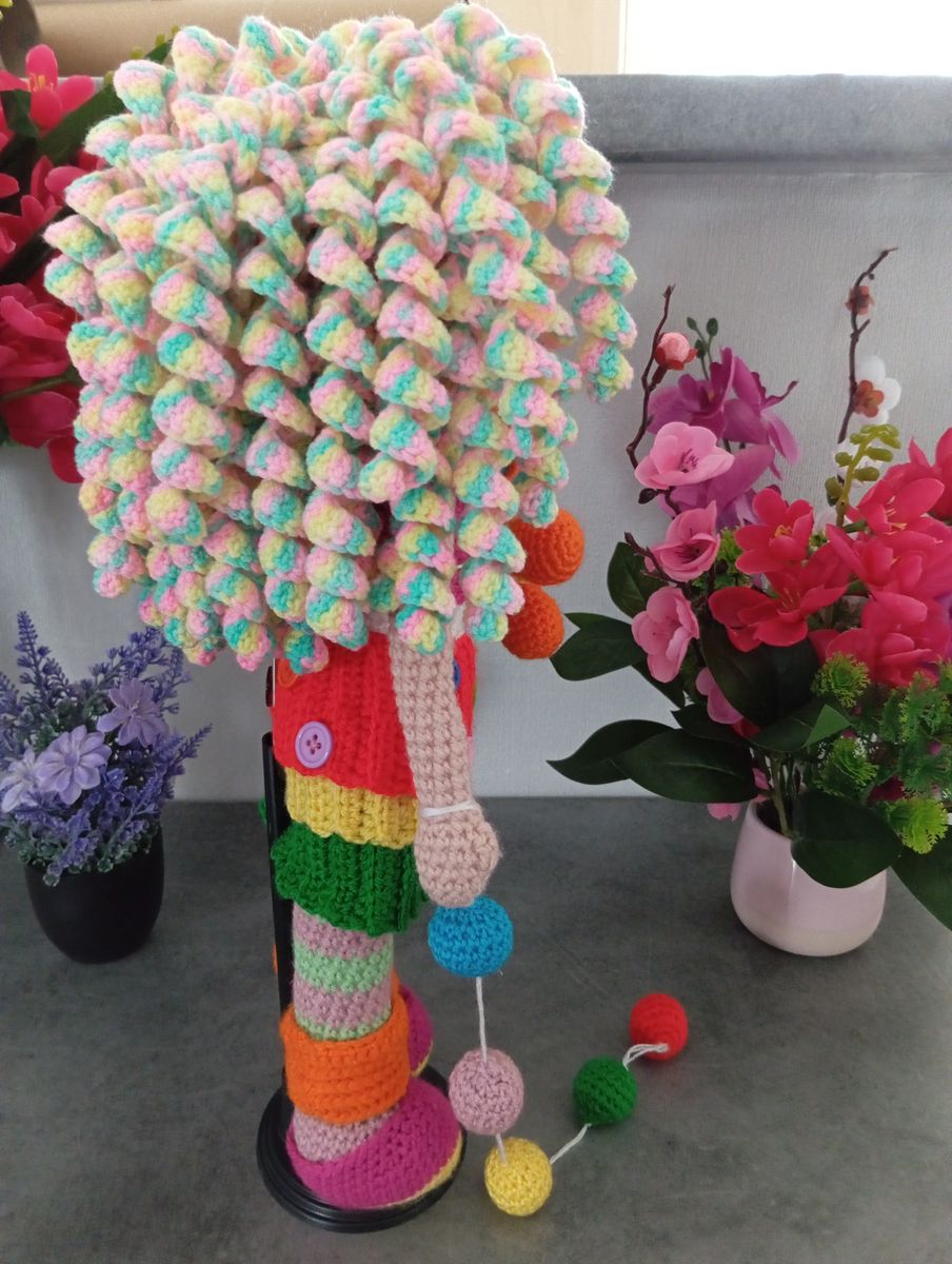 Poupée Amigurumi Clown