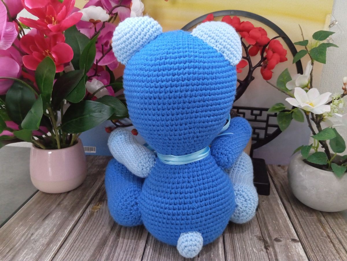 Ours Teddy Bear bleu/bleu ciel